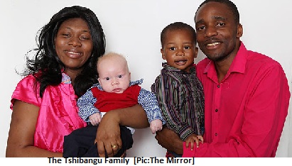 Nigerian Couple Gives Birth To A White Baby