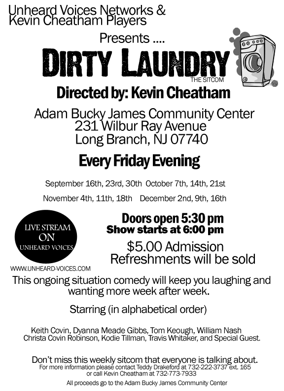 Kevin Cheatham Players Presents ... "Dirty Laundry The Sitcom"