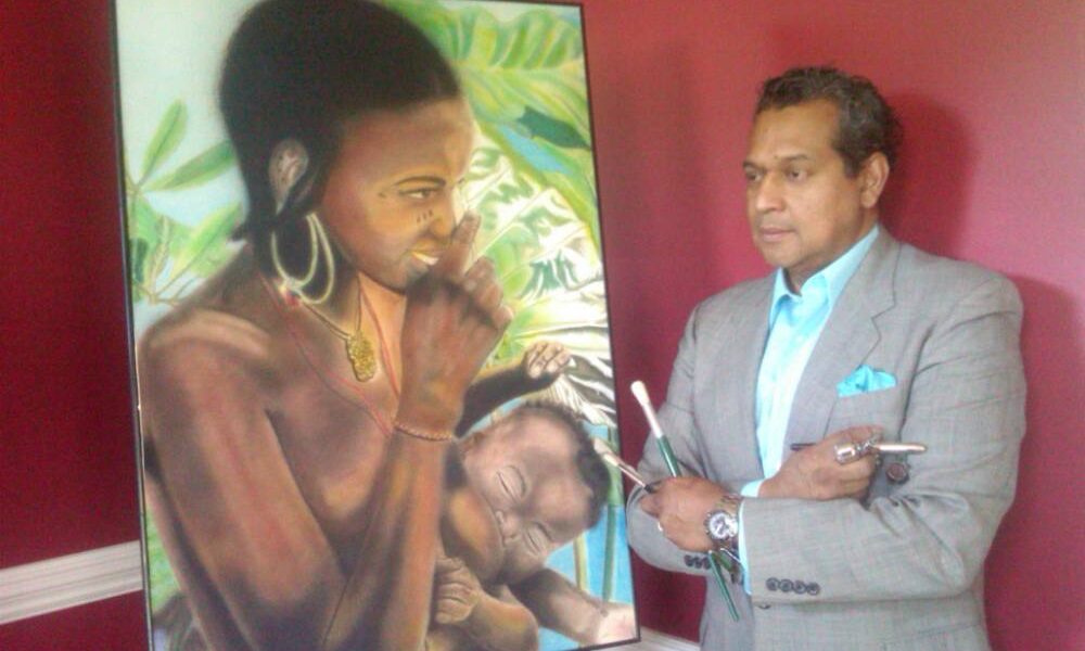 Painter and artist Alcadio Laguer