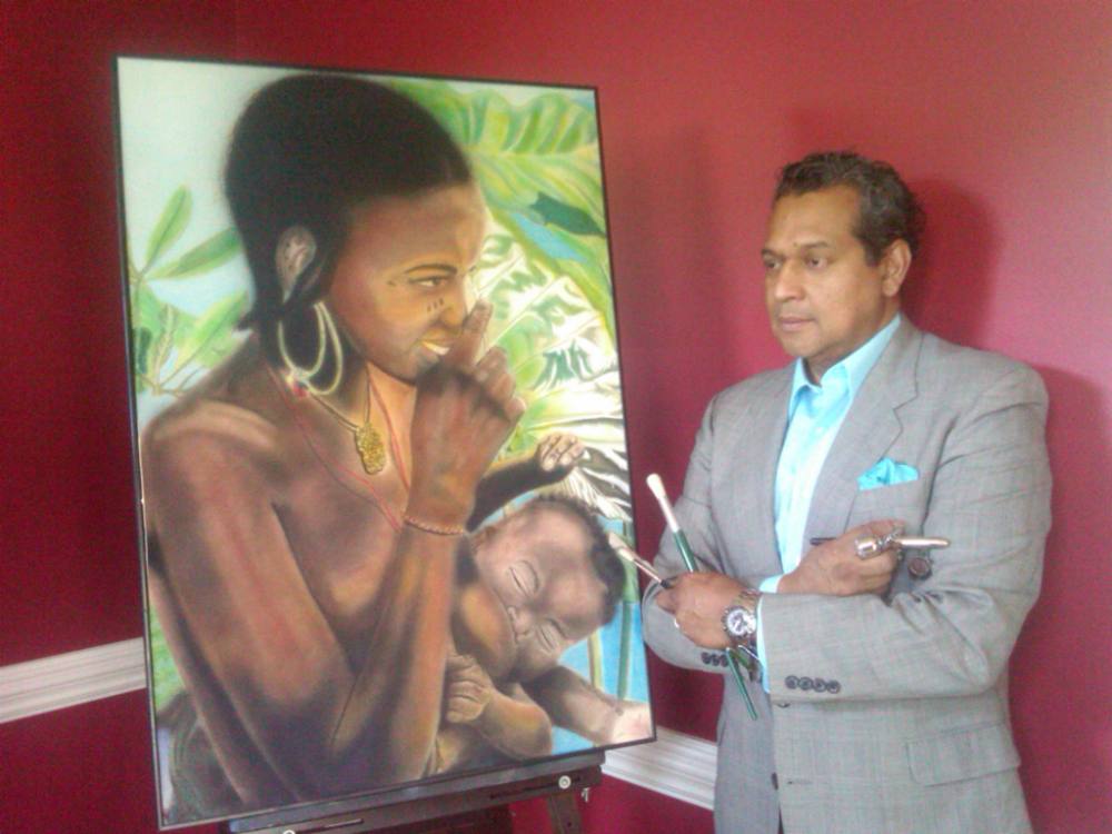 Painter and artist Alcadio Laguer