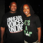 Unheard Voices Magazine founder and Hrsh Reyalitee at MOASA