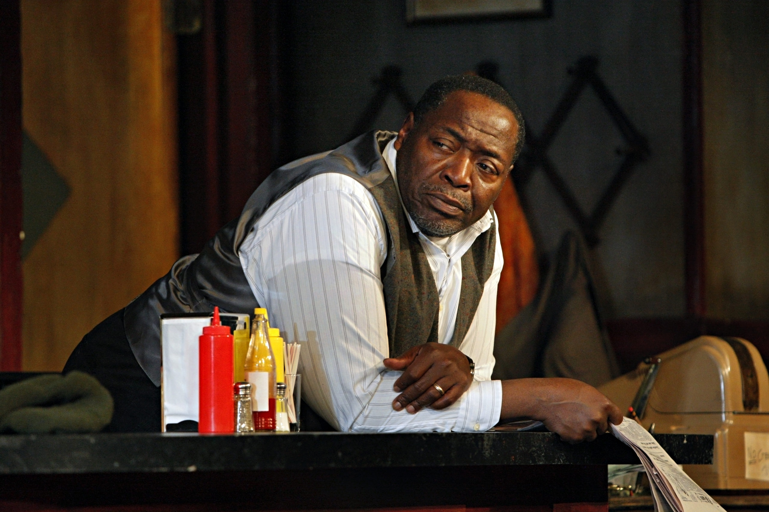 Chuck Cooper in August Wilson's Two Trains Running photo by Michal Daniel