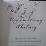 Cissy Houston signs Chenelle Covin's book