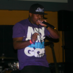 rapper DanO at Unheard Voices Magazine One Mic, One Night Showcase