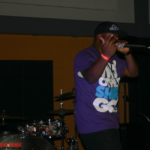 rapper DanO at Unheard Voices Magazine One Mic, One Night Showcase