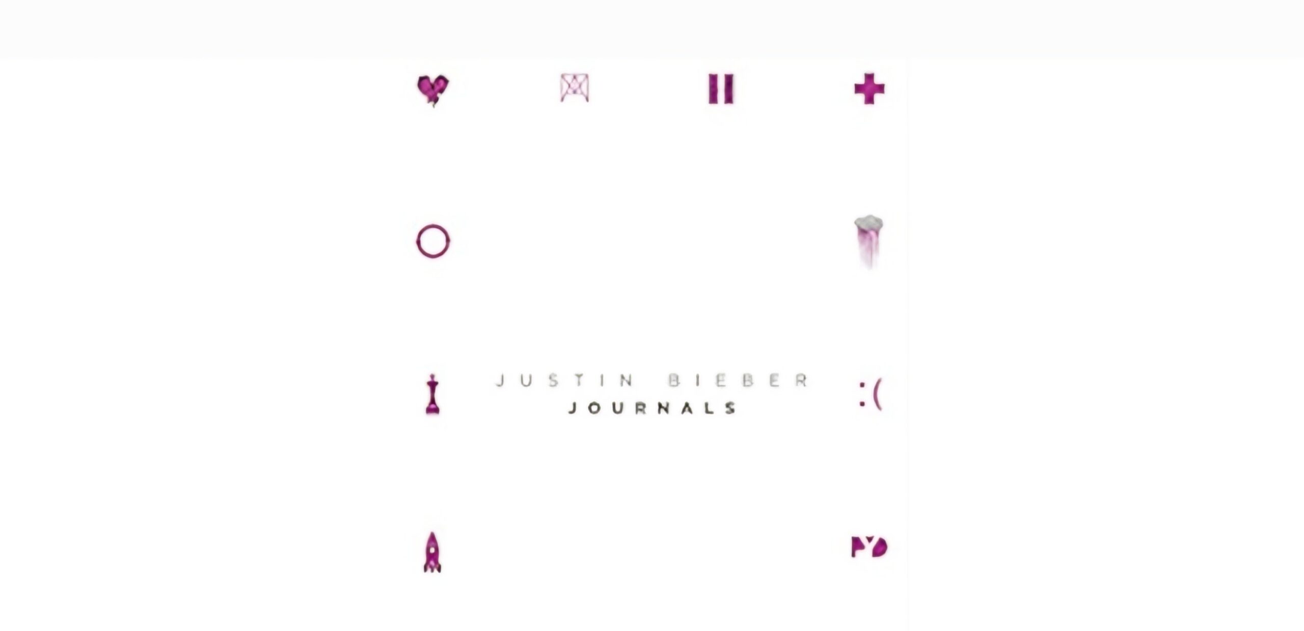 Justin Bieber journals