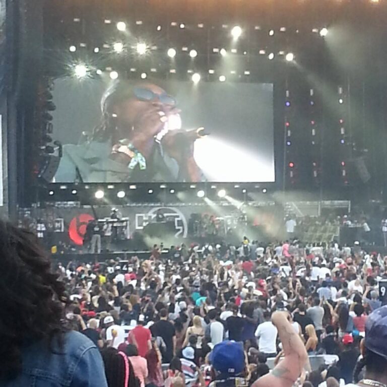 Wiz Khalifa at Summer Jam 2014