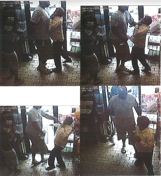 Michael Brown alleged robbery
