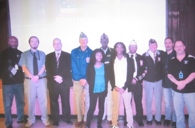 Veterans Day at Asbury Park Middle School