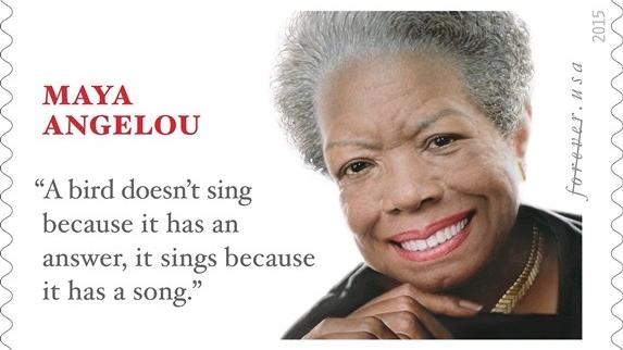 Maya Angelou Postage Stamp Revealed