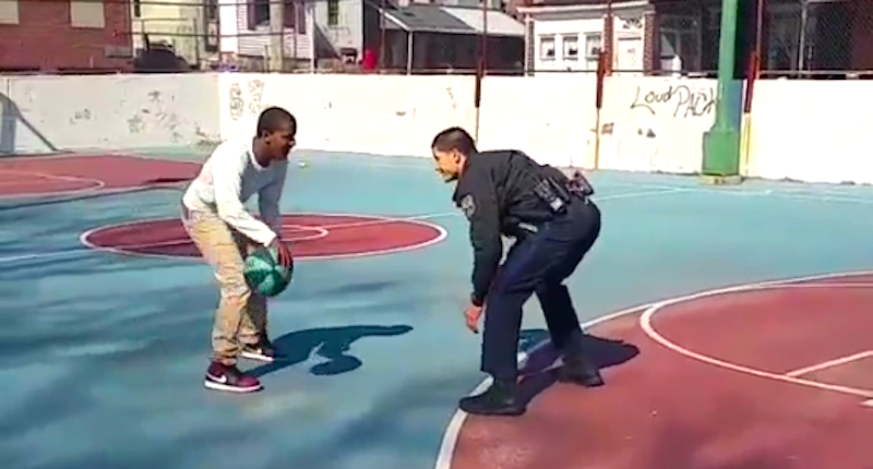 Philly Cops Challenge College Student To Basketball Game, Arrests Him After He Beats Them