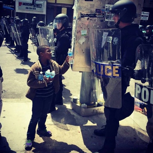 This One Photo Sums Up What Mainstream Media Won't Show in Baltimore
