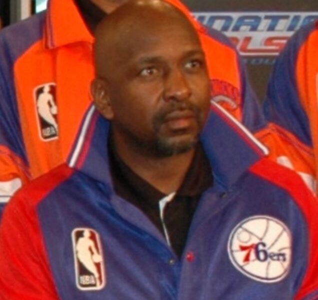NBA player Moses Malone