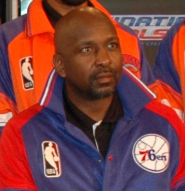 NBA player Moses Malone