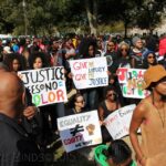 Crowd at the Million Man March in Washington, DC
