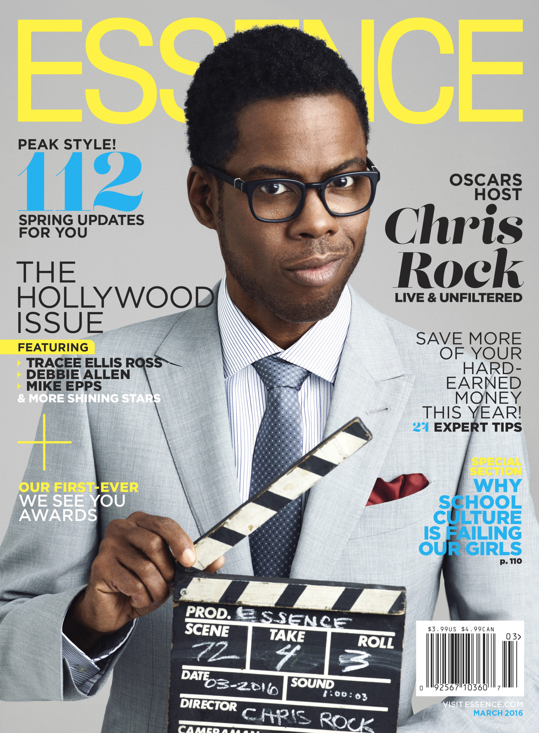 Chris Rock Covers March Essence Cover