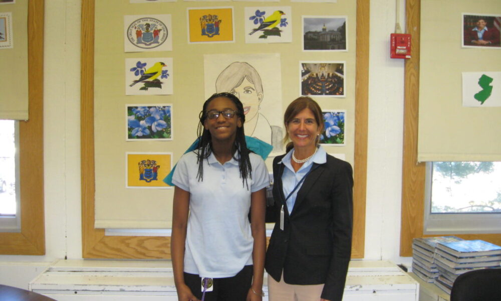 Senator Jennifer Beck Visits Dr. Martin Luther King Jr. Middle School