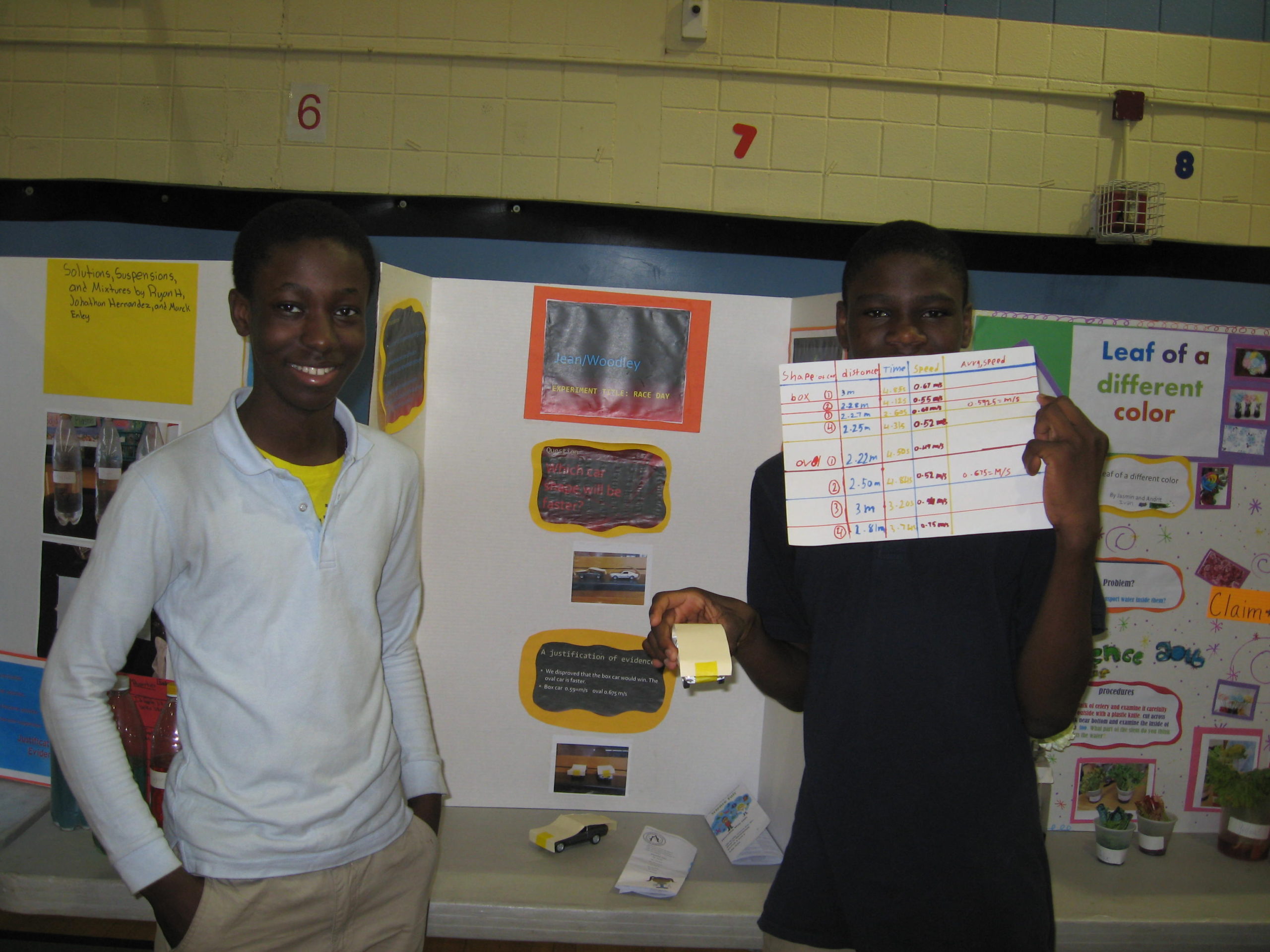 Dr. Martin Luther King Jr. Middle School Science Fair