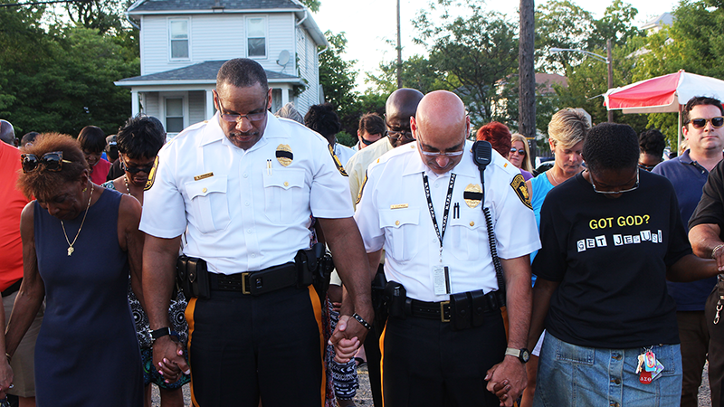 Jersey Shore Communities Unite With Police For Prayer