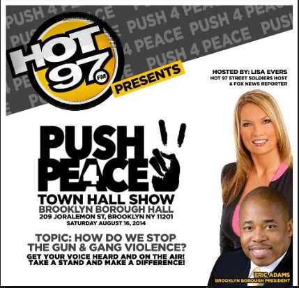 Hot 97 Street Soldier's w/ Lisa Evers Presents 6th Annual 'Push For Peace' Event