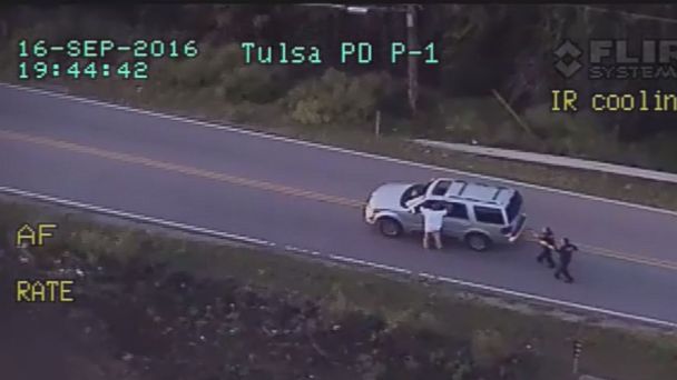 Terrence Crutcher Released Video Shows Tulsa Man Was Unarmed When Shot By Police