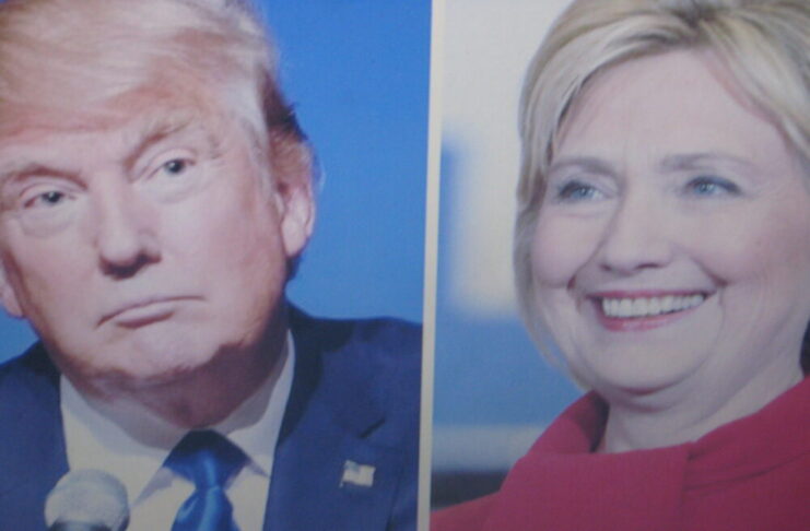 Donald Trump and Hillary Clinton