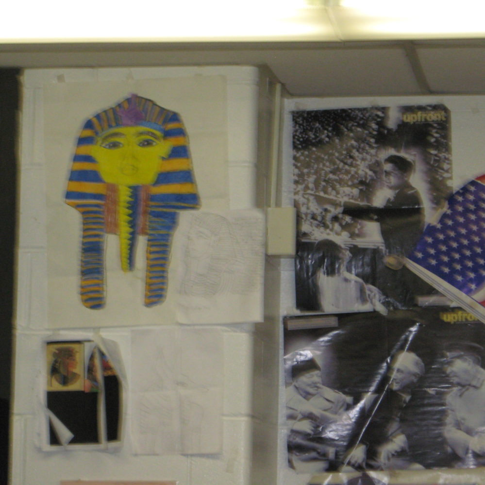 Egyptian Artwork Asbury Park Middle School