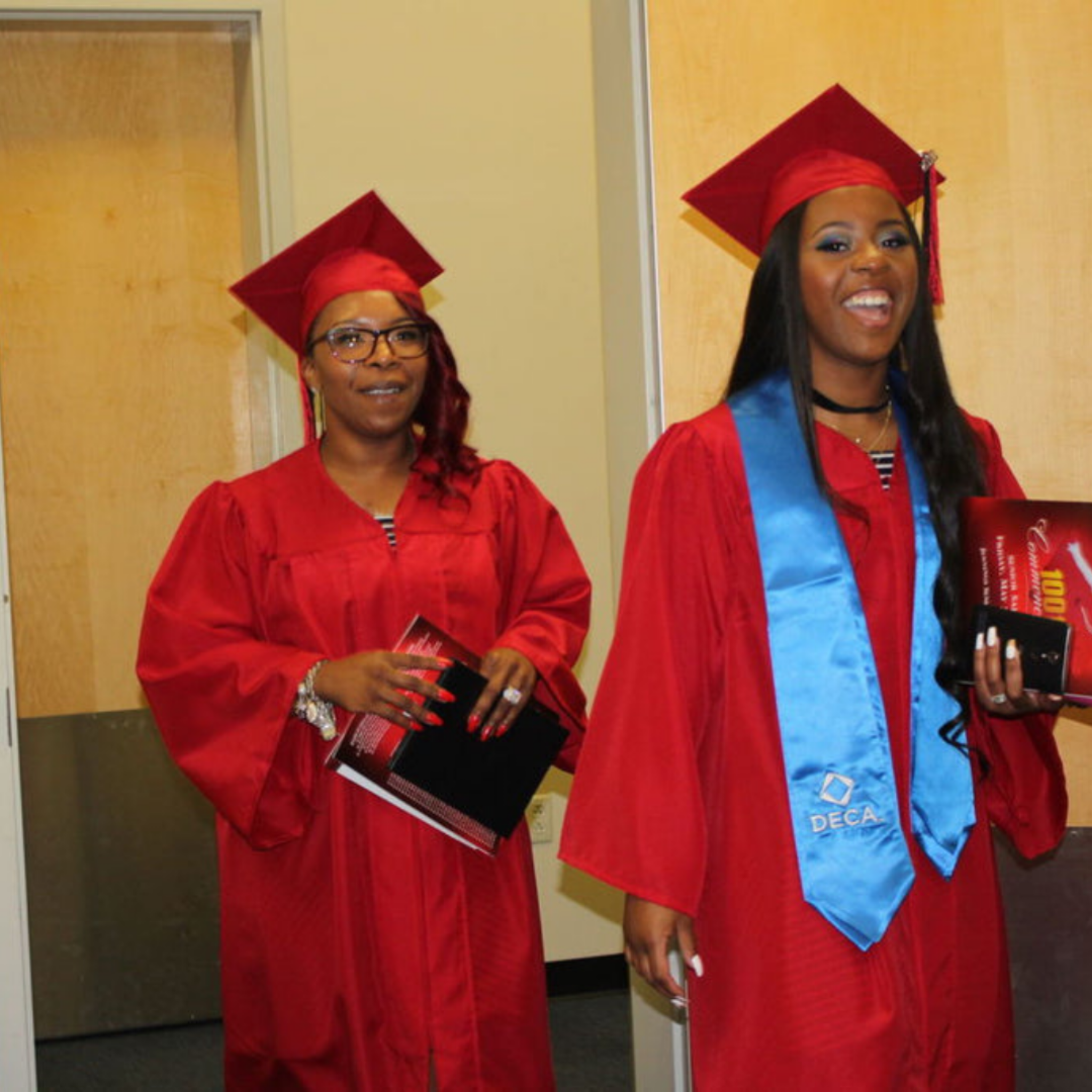 Michael Brown’s Mother and Sister Graduate High School Together