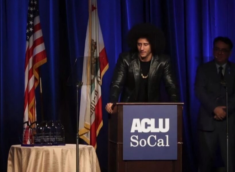 Colin Kaepernick ACLU Award