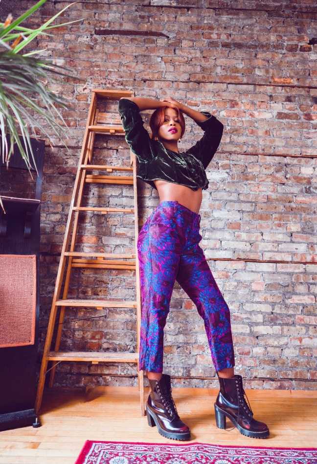 Singer Adiana Ross