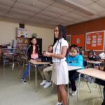 Asbury Park student participating in Project Ghana