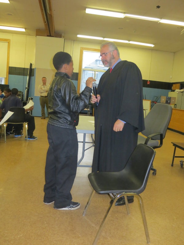 Mock Trial at Asbury Park Middle School