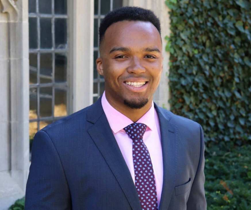 Nicholas Johnson Princeton's First Black Valedictorian In It's 274-Year History