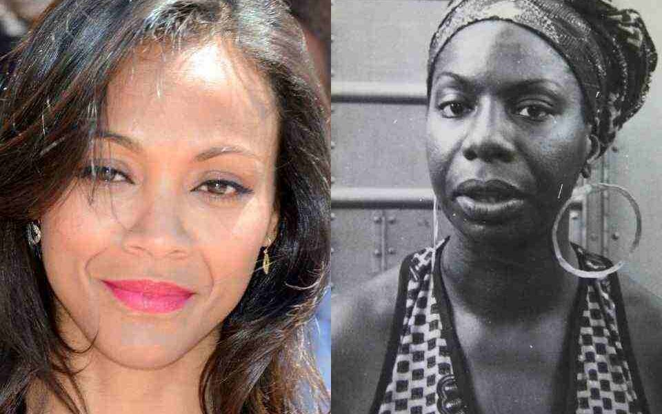 Zoe Saldana and Nina Simone
