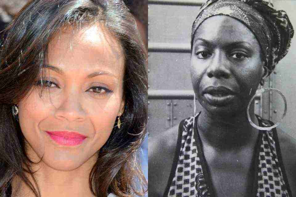Zoe Saldana and Nina Simone
