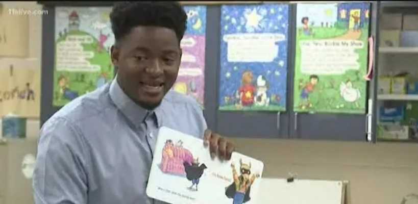Johnathon Hines becomes one of Georgia's first Black male teachers of the year