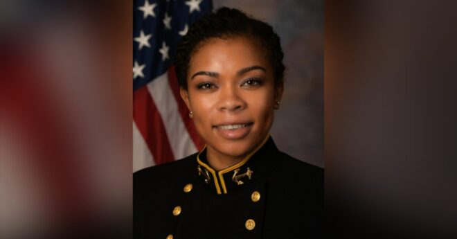Naval Academy announces first African American woman brigade commander