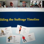 Building The Suffrage Timeline - Project Ghana at Asbury Park High School