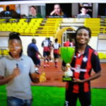 Faustina Ampah, Professional Football Athlete Stopped By Project Ghana
