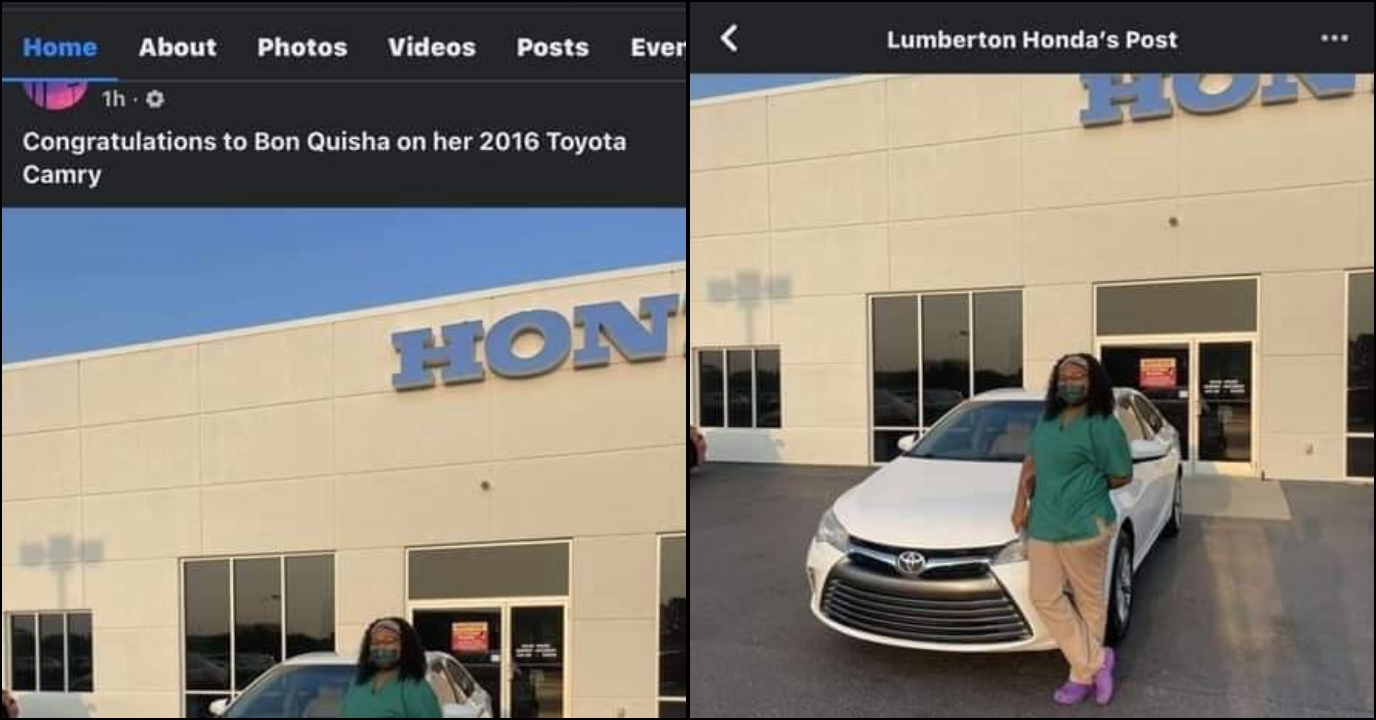 N.C. dealership calls Black woman “Bon Quisha” after purchasing her 1st car