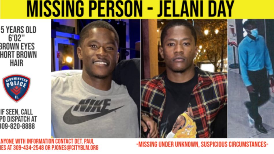 Jelani Day missing flyer