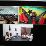 Ghana Session: Solid Rock Foundation School Session with Aruba, John Lewis, Salem Witch Trials and McCarthyism, Athens and Democracy, Bill Clinton, What If…? Student Drawings