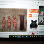 Ghana Session: Solid Rock Foundation School Session with Aruba, John Lewis, Salem Witch Trials and McCarthyism, Athens and Democracy, Bill Clinton, What If…? Student Drawings