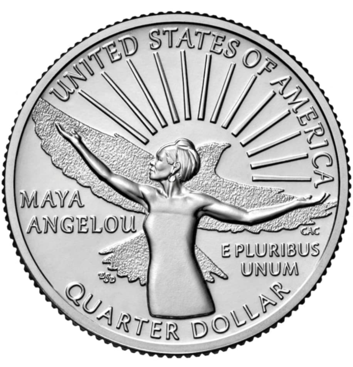 Maya Angelou quarter