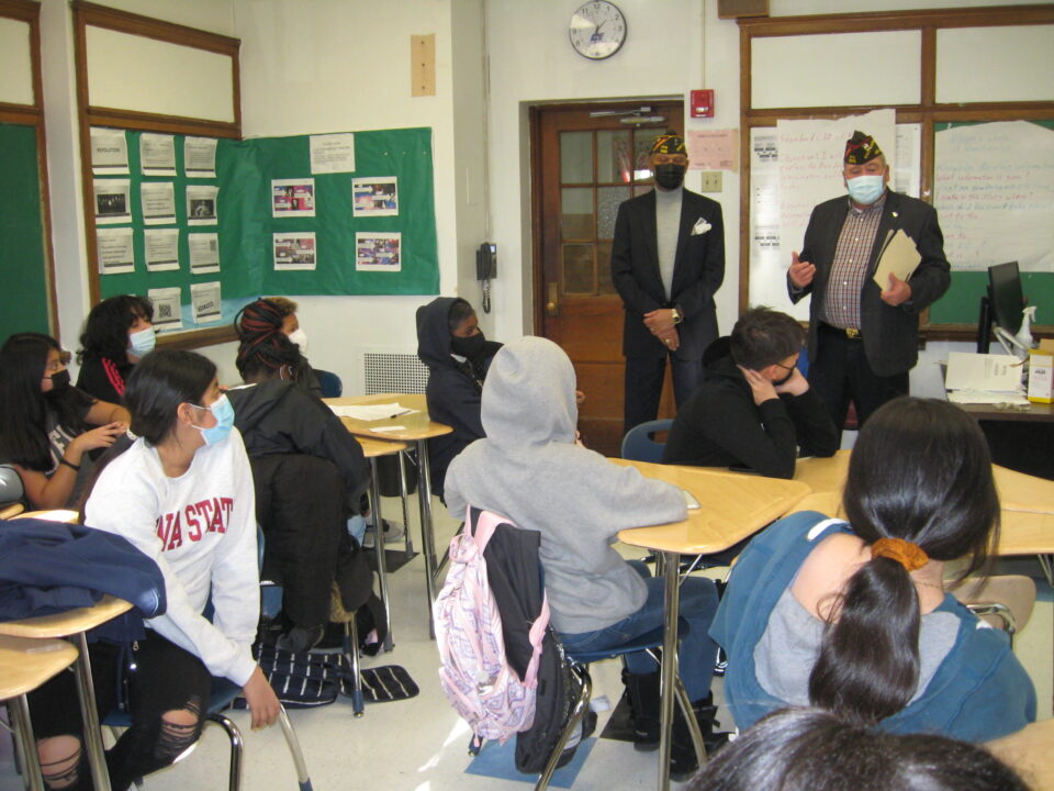 Patriot’s Pen essay contest at Asbury Park High School