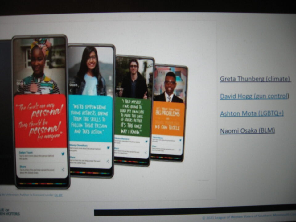 Happy New Year Project Ghana 2022: Action Civics and the League of Women Voters Joint Session with Oiada’s Student Ambassadors and More!