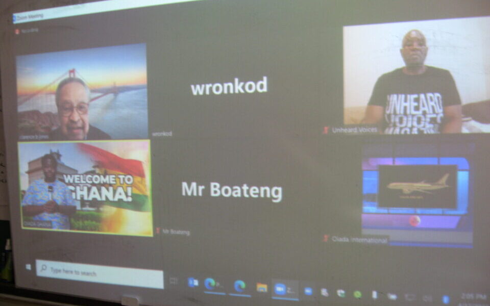 Dr. Clarence B. Jones Ghana session