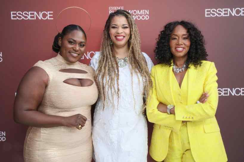 Danielle Brooks Nkechi Okoro Carroll and Kathryn Busby 2024 ESSENCE Black Women In Hollywood Awards Ceremony