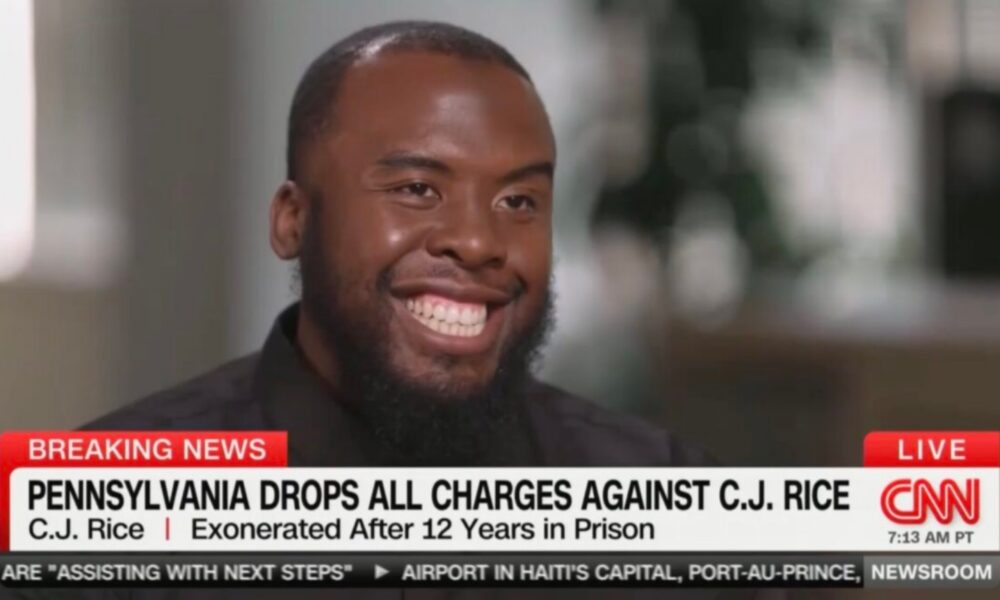 CJ Rice Charles CJ Rice Exonerated