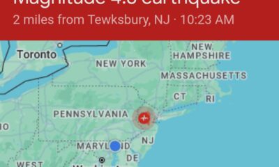 Magnitude 4.8 earthquake